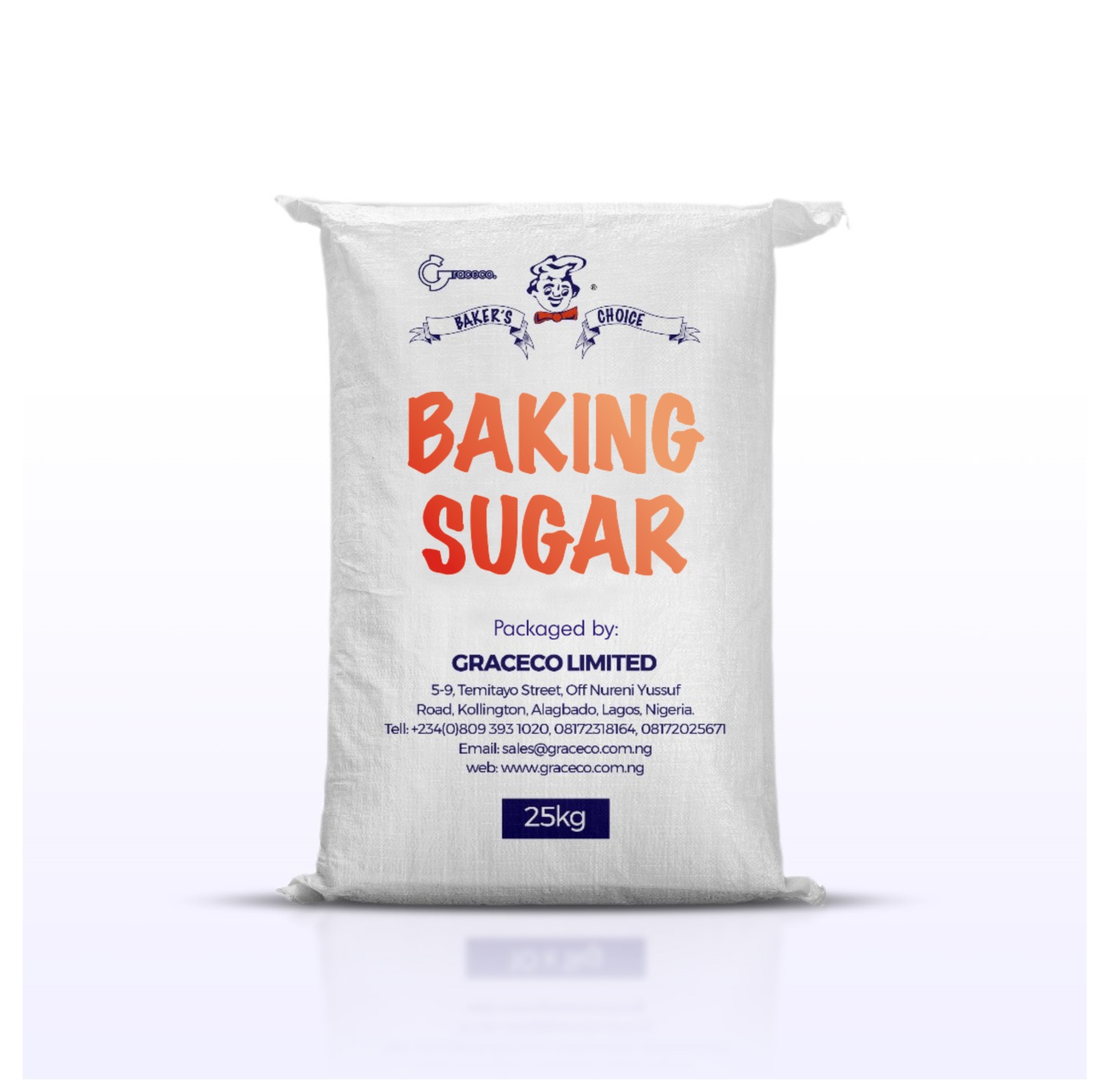 Bakers Choice Baking Sugar 25Kg